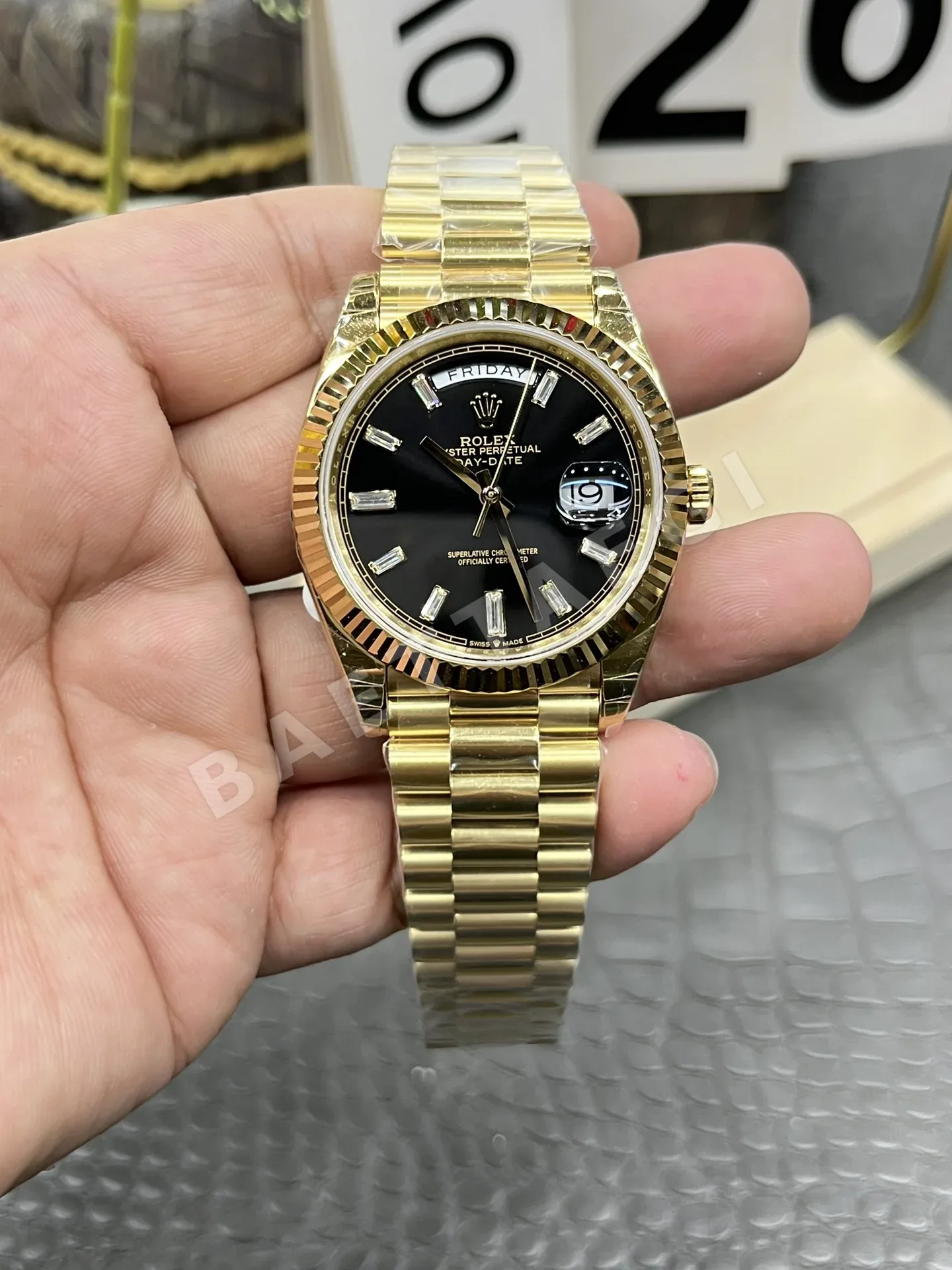 롤렉스 데이데이트 자동 시계 43174