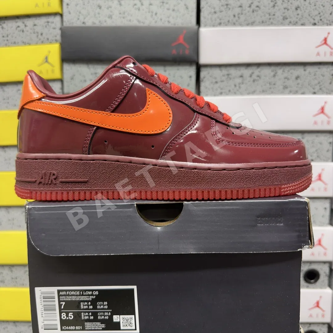 나이키 [G] 에어 포스 1 로우 IO4489-601 201893 Nike Air Force 1 Low Patent Leather Dark