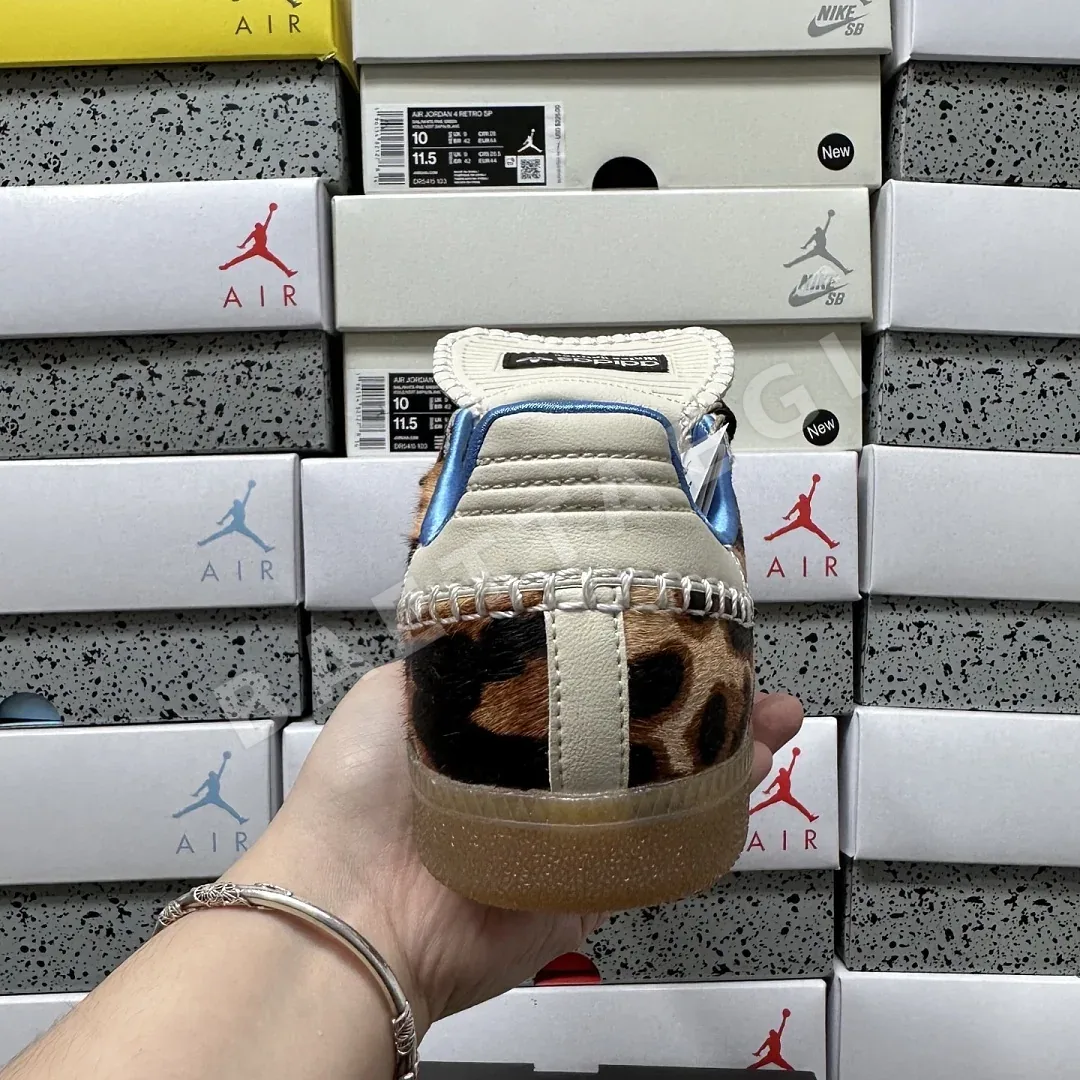 아디다스 [GOD] 삼바 포니 토널 IE0578 200655 Adidas Samba Pony Tonal Wales Bonner Leopard 상세 이미지 4