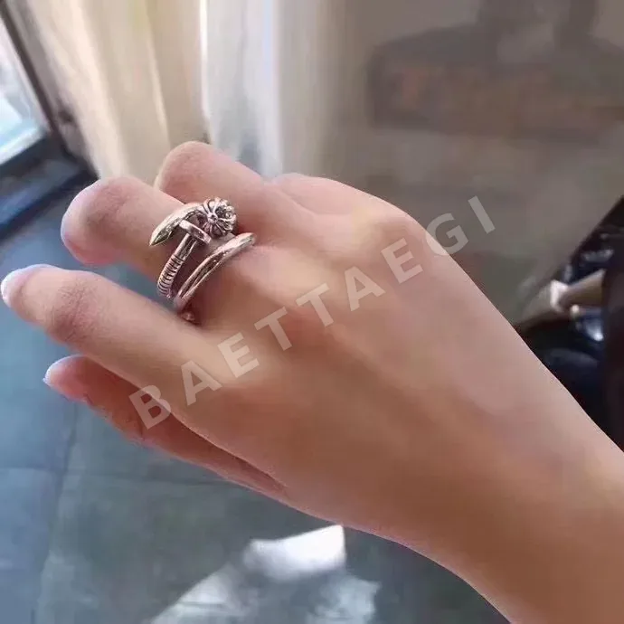 크롬하츠 레트로 클래식 네일 반지 상세 이미지 6