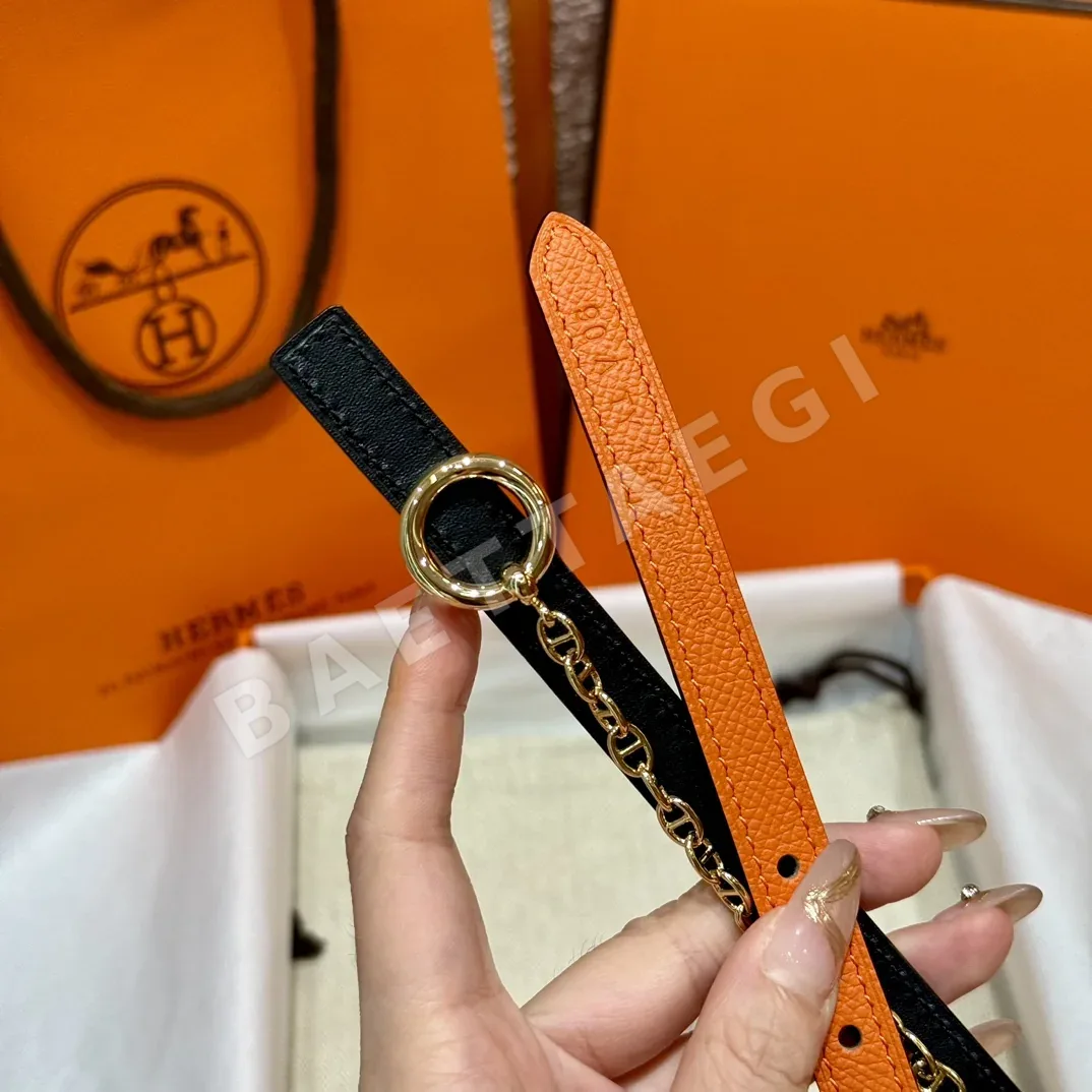 에르메스 팔라듐 도금 메탈 잠금장치 벨트 상세 이미지 2