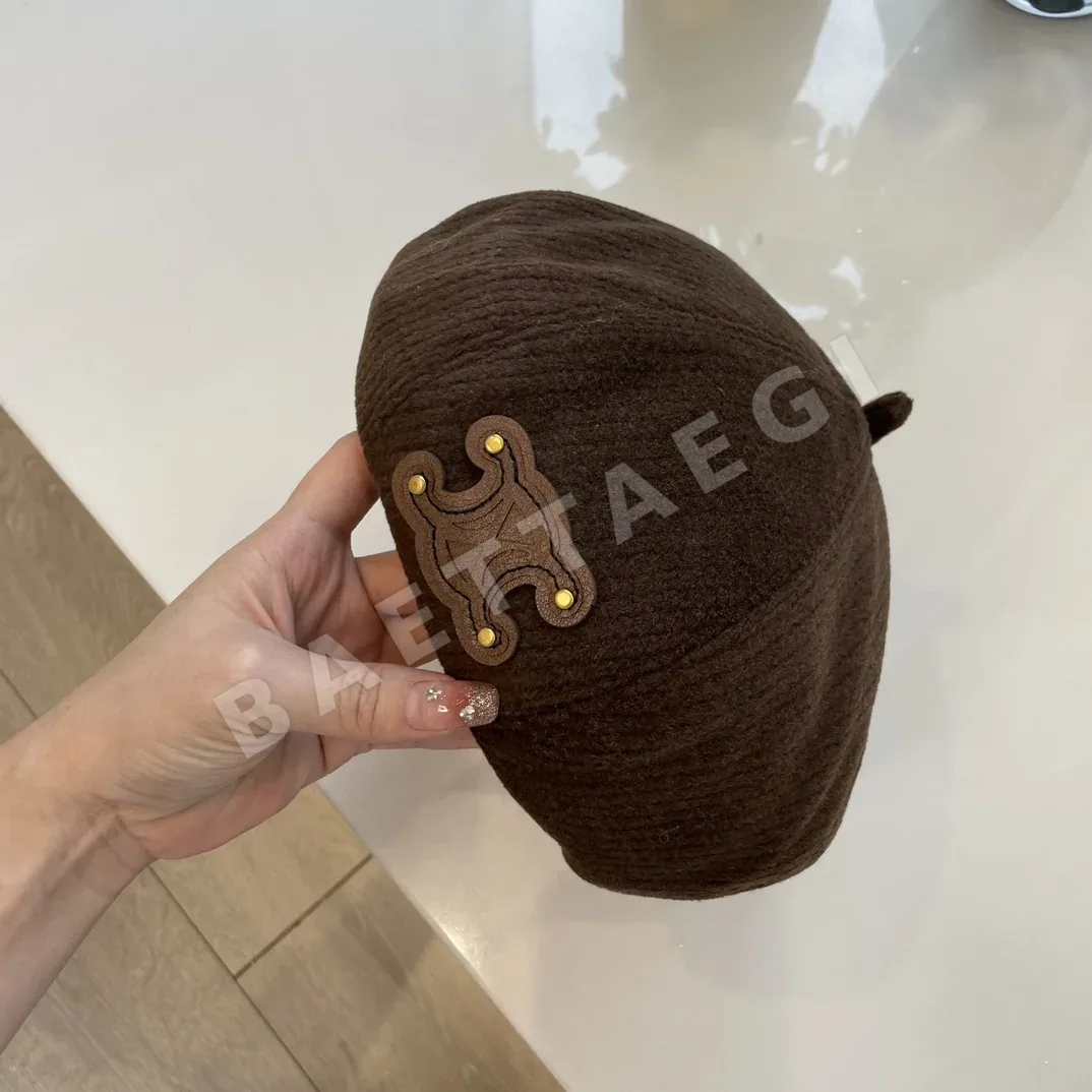 셀린느 울 펌킨 베레모 상세 이미지 3