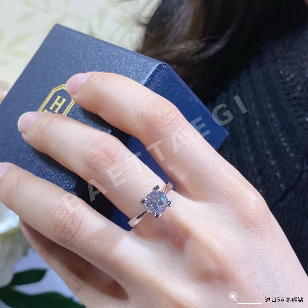 해리윈스턴 3 A 다이아몬드 스털링실버 반지 71862