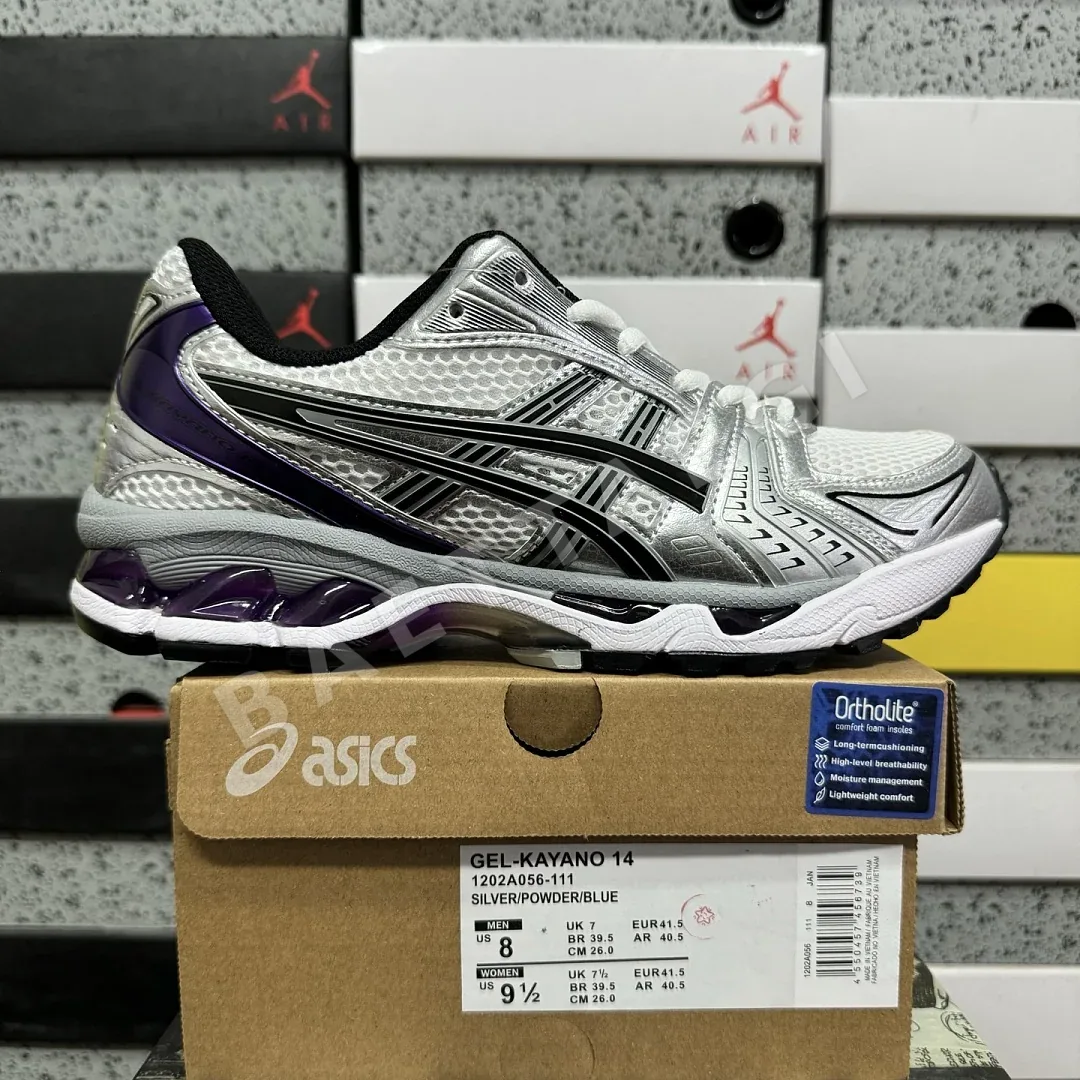아식스 [LZ] 젤 카야노 14 1202A056-111 200585 Asics Gel-Kayano 14 White Dark Grape