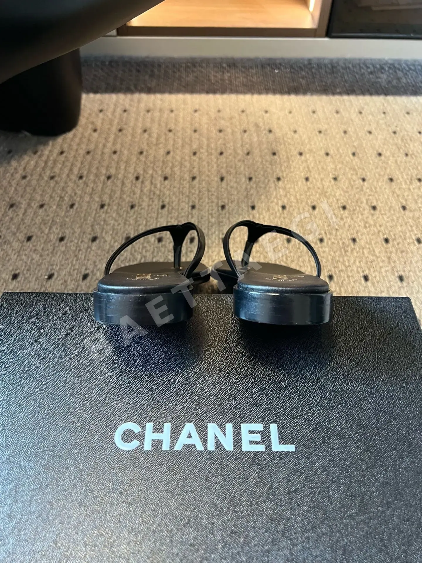 샤넬 26ss 서머 뉴 스퀘어토 플립플랍 143695 Chanel 상세 이미지 9