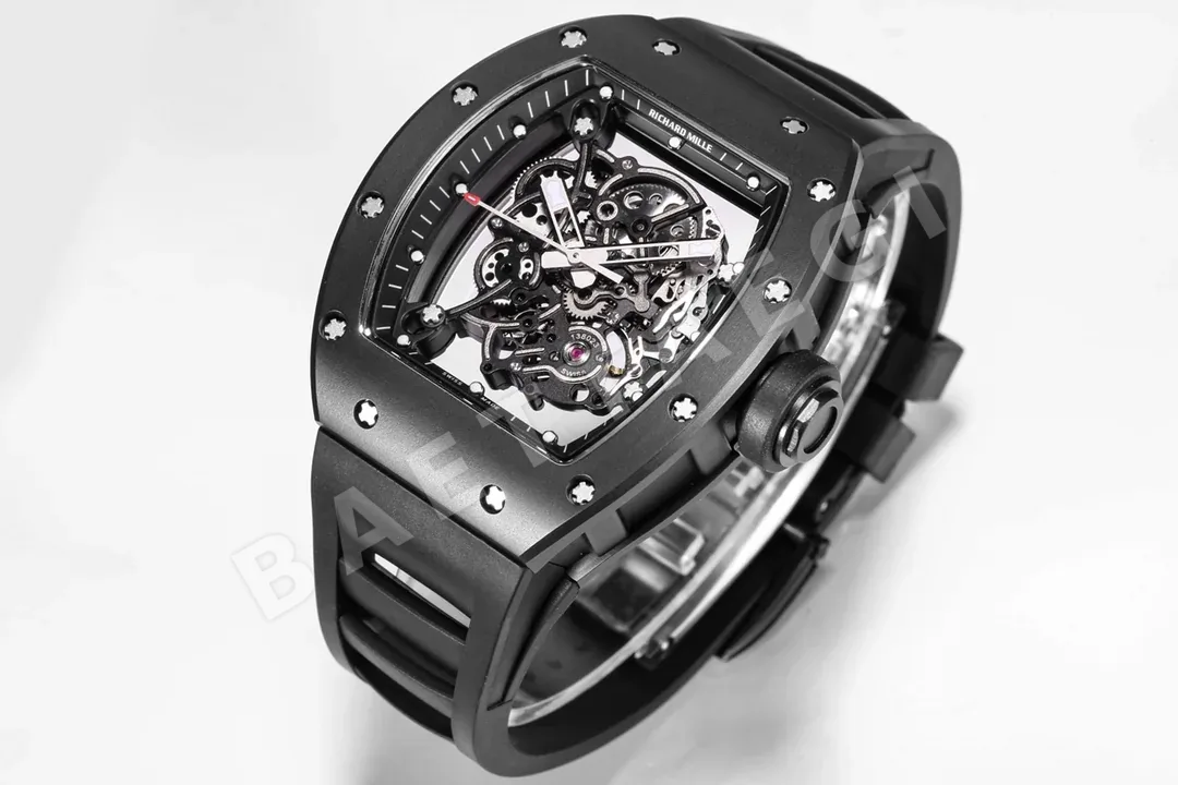 리차드밀 RM055 BBR 공장 화이트 RMUL 2 무브먼트 세라믹 사파이어 남성 시계 레플리카 44815 Richard Mille 상세 이미지 3