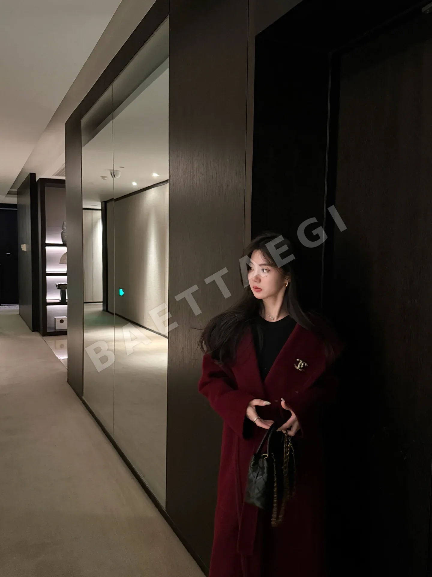 샤넬 후드 카시미어 코트 상세 이미지 6