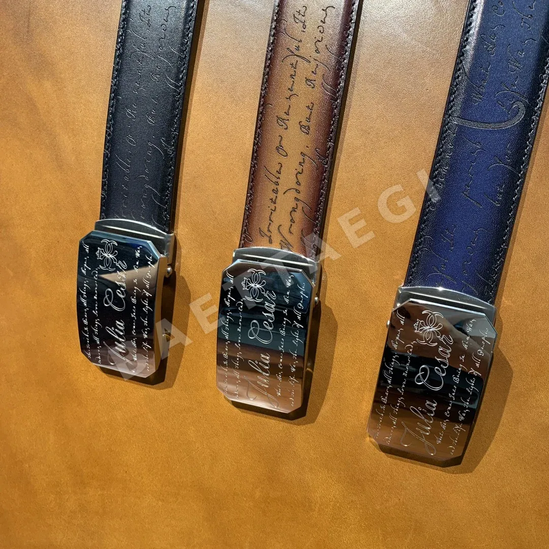 벨루티 양면 가죽 벨트 159760