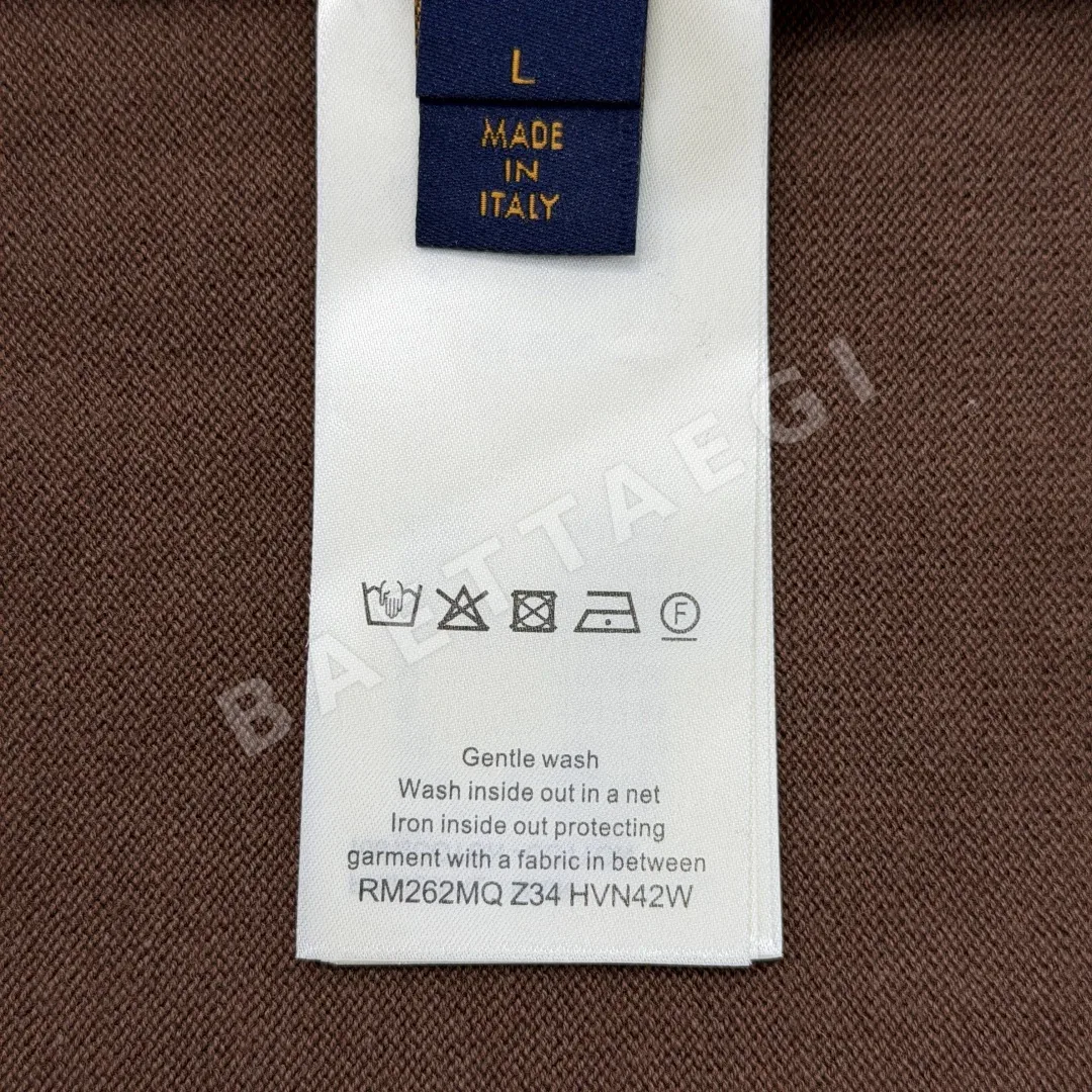 루이비통 코튼 로고 라운드넥 반팔 티셔츠 상세 이미지 9