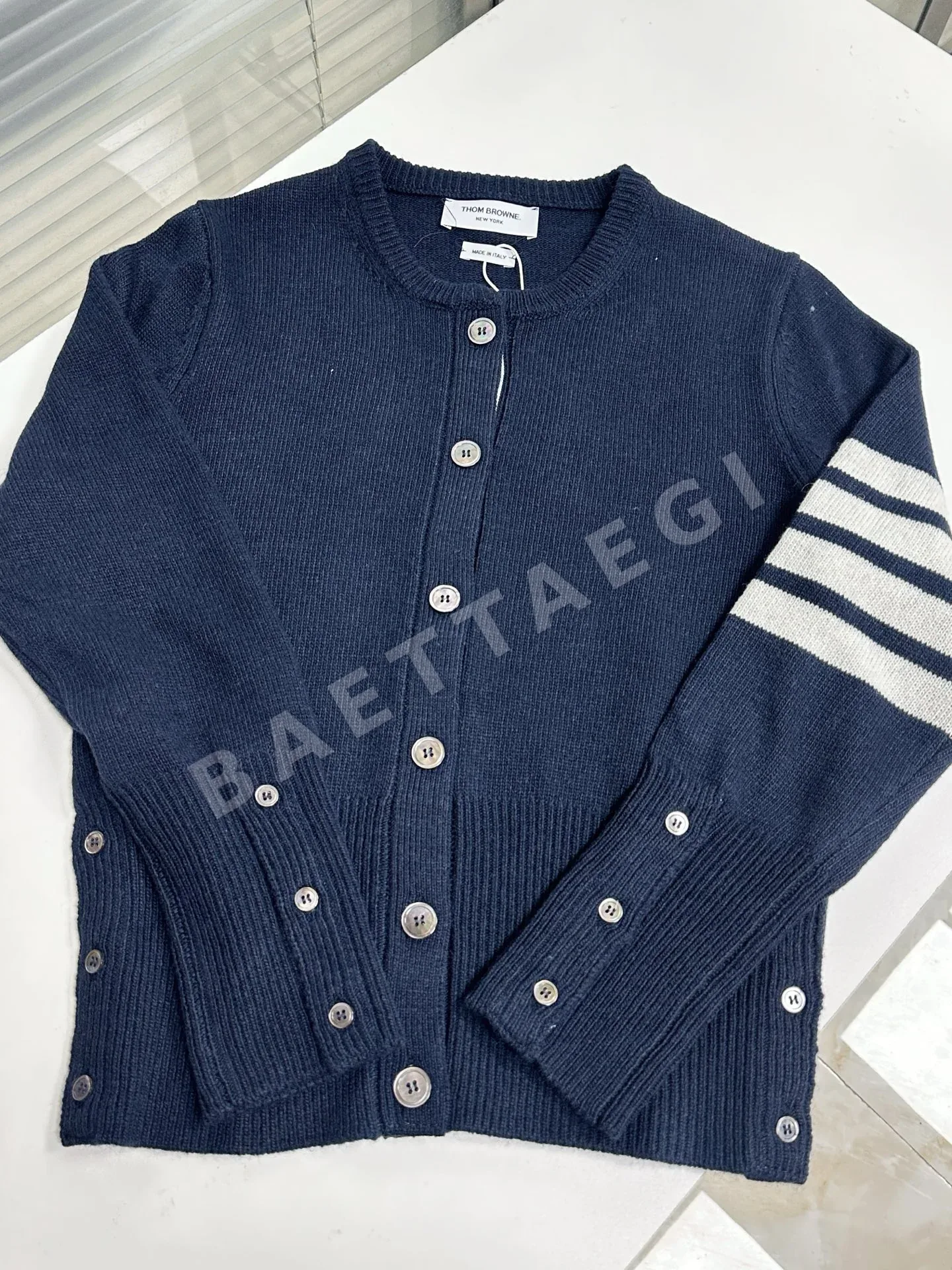 톰브라운 네이비 블루 남성 후드 레플리카 46568 Thom Browne 상세 이미지 6