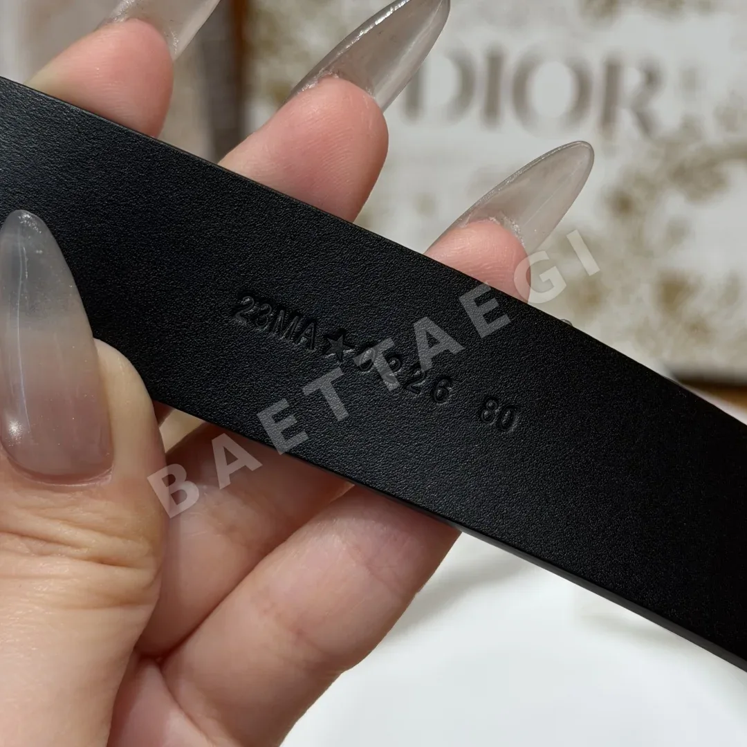 디올 메탈 버클 스무스 카프벨트 상세 이미지 6
