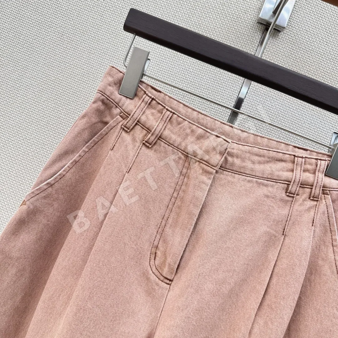 브루넬로쿠치넬리 레트로 워시 스트레이트 레그 바지 상세 이미지 6