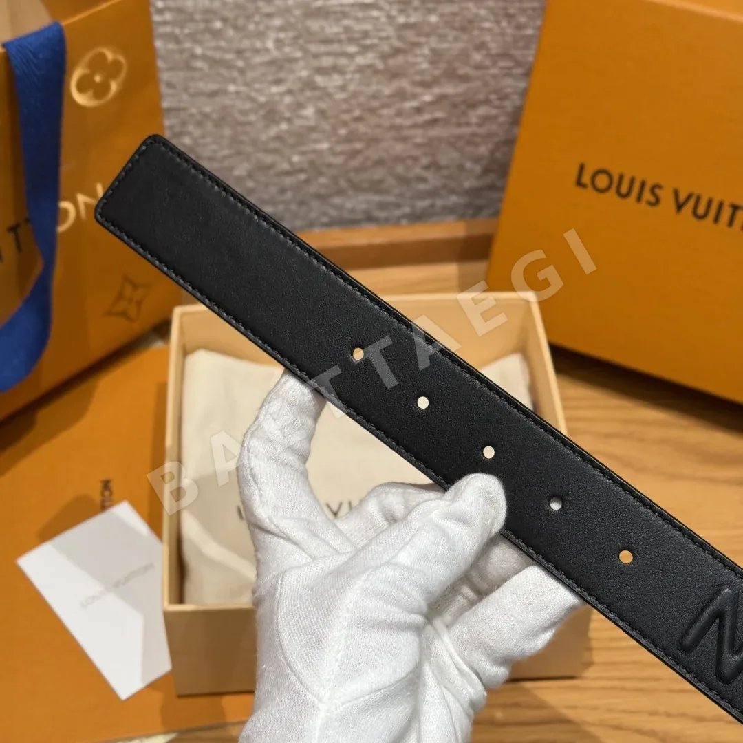 루이비통 LV커넥트 40mm 리버시블 카프스킨 벨트 상세 이미지 5