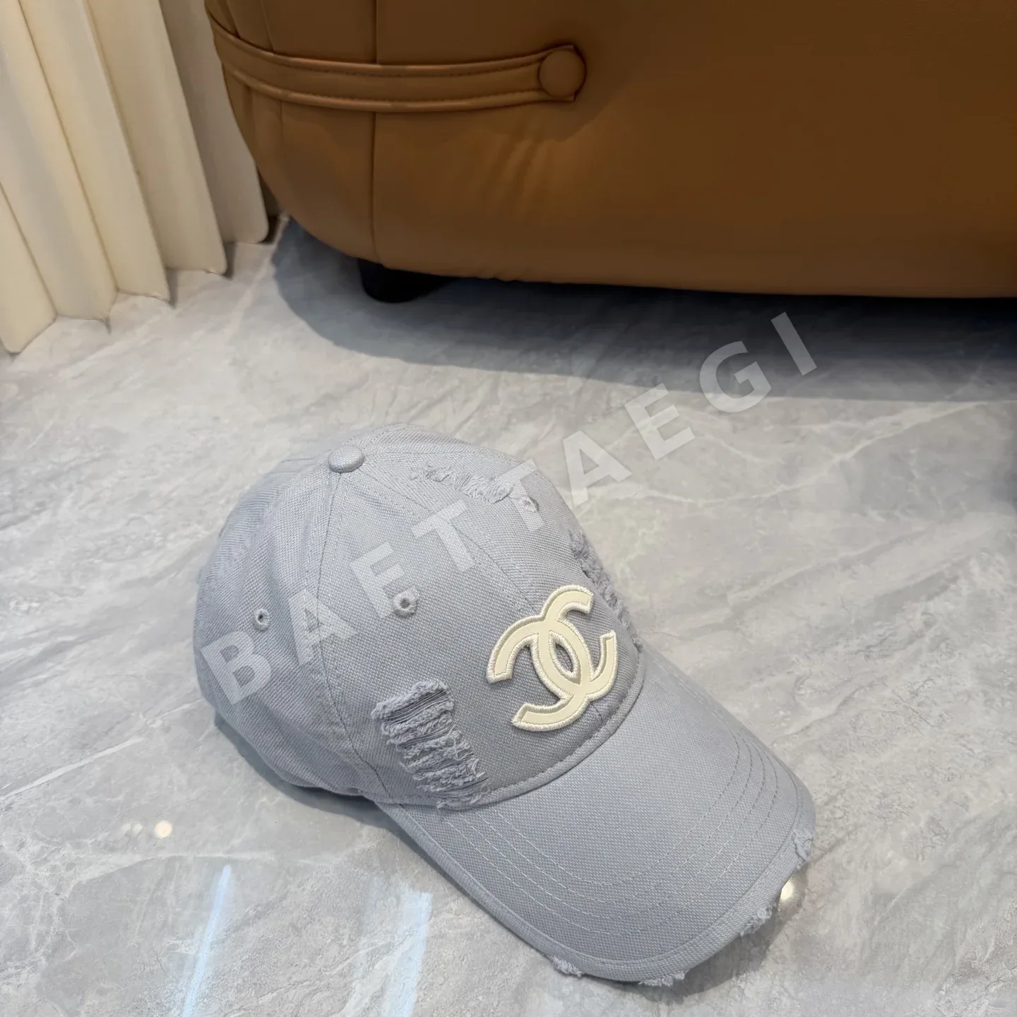 샤넬 로고 캡 상세 이미지 7
