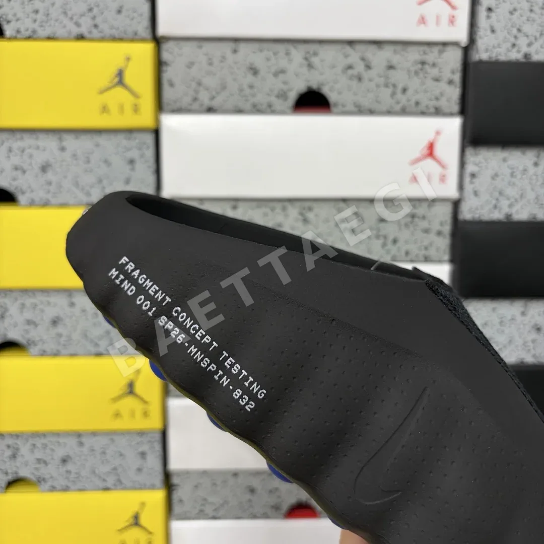 나이키 [LW] 마인드 001 슬라이드 IQ8502-001 201445 Nike Mind 001 Slide Fragment Black 상세 이미지 4