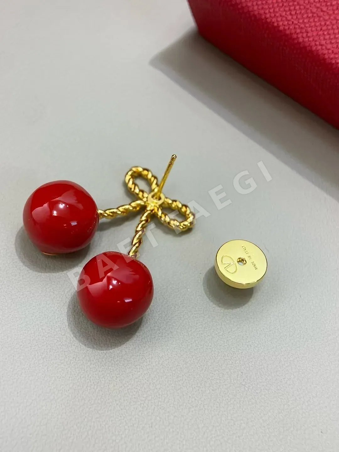 발렌티노 벚꽃 에나멜 귀걸이 상세 이미지 6