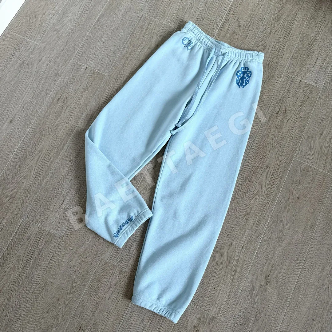 크롬하츠 블루 경량 플리스 여성 바지 상세 이미지 2