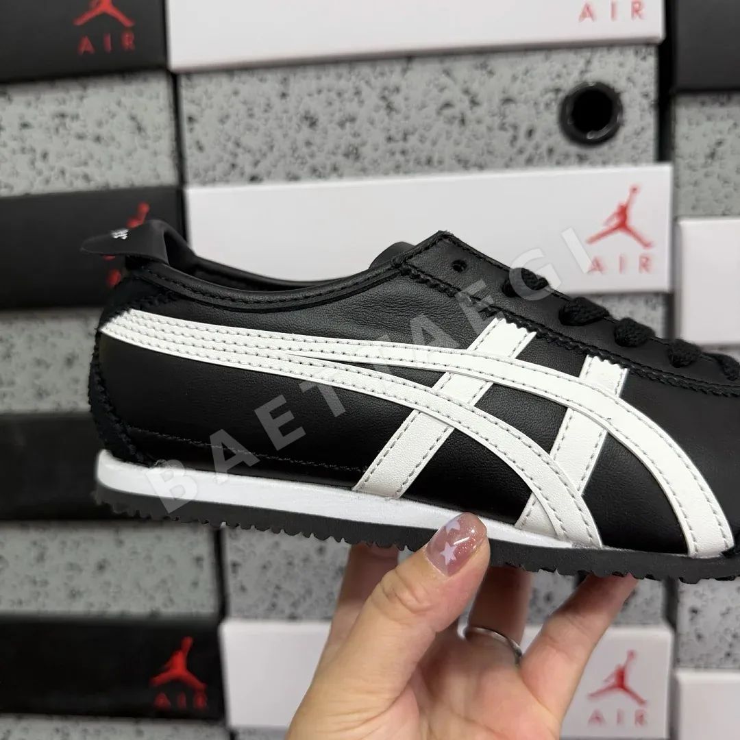 오니츠카타이거 [QC] 멕시코 66 1183C102-001 202280 Onitsuka Tiger Mexico 66 Black White 상세 이미지 6