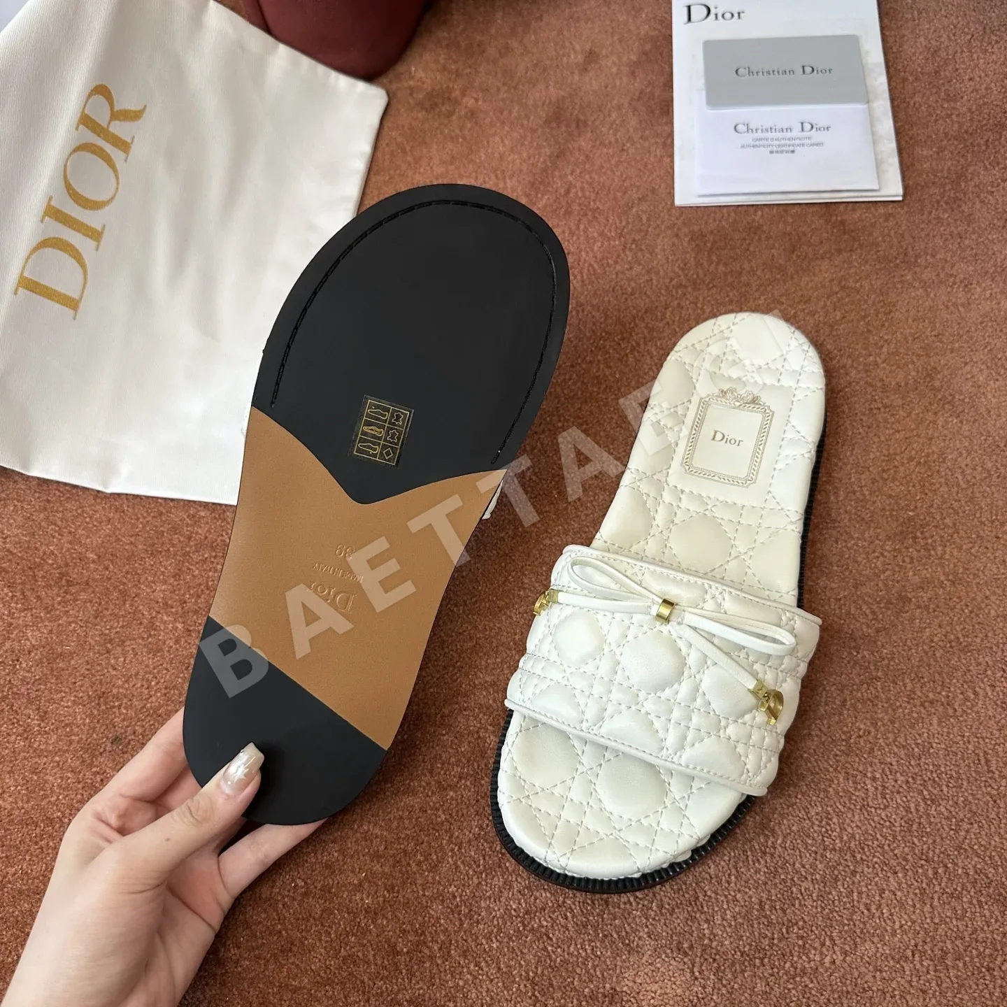 디올 벨크로 샌들 상세 이미지 5