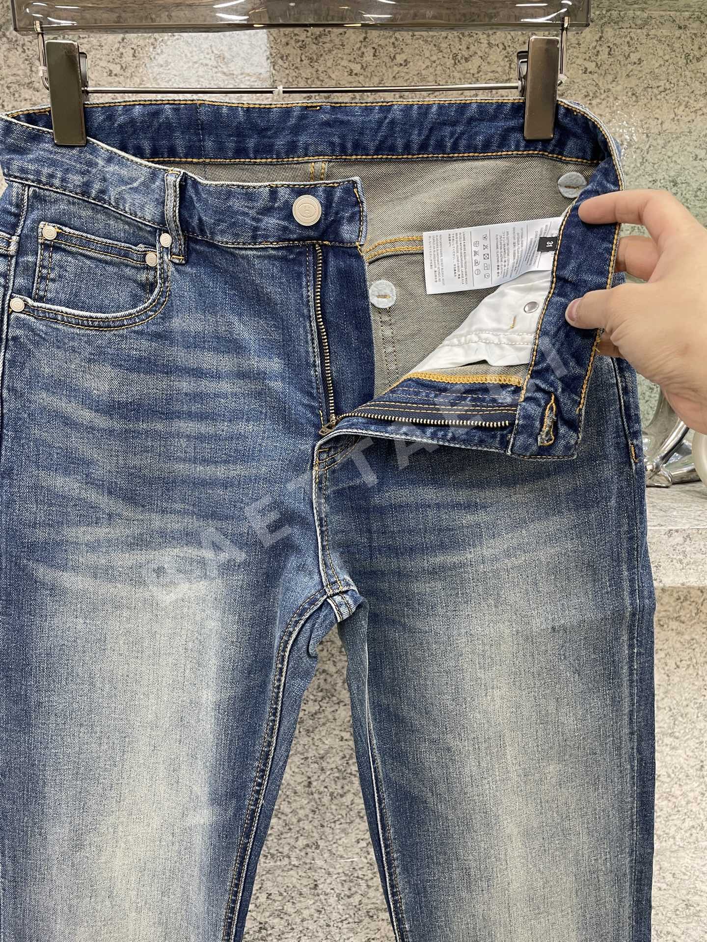 에르메스 스트레치 슬림핏 남성 바지 상세 이미지 6