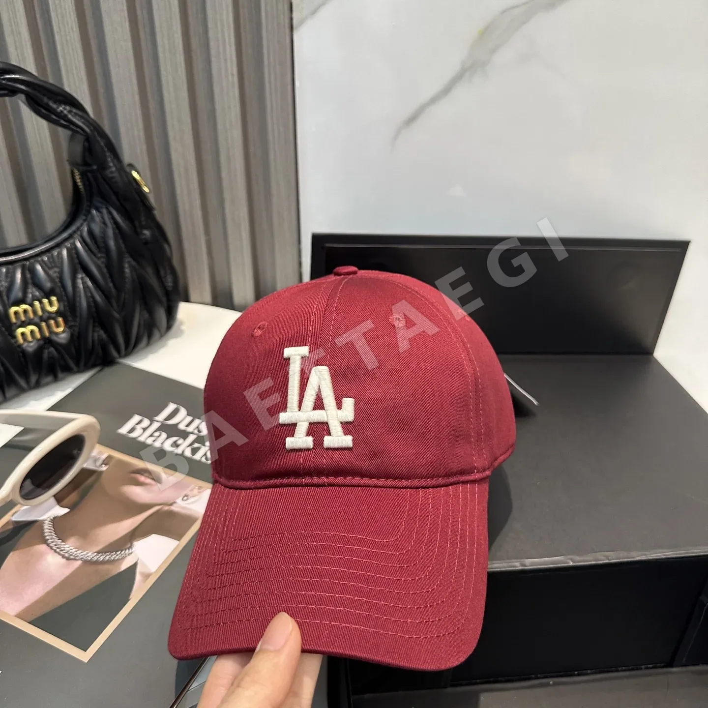 MLB 3D LA 자수 유니섹스 야구모자 상세 이미지 2