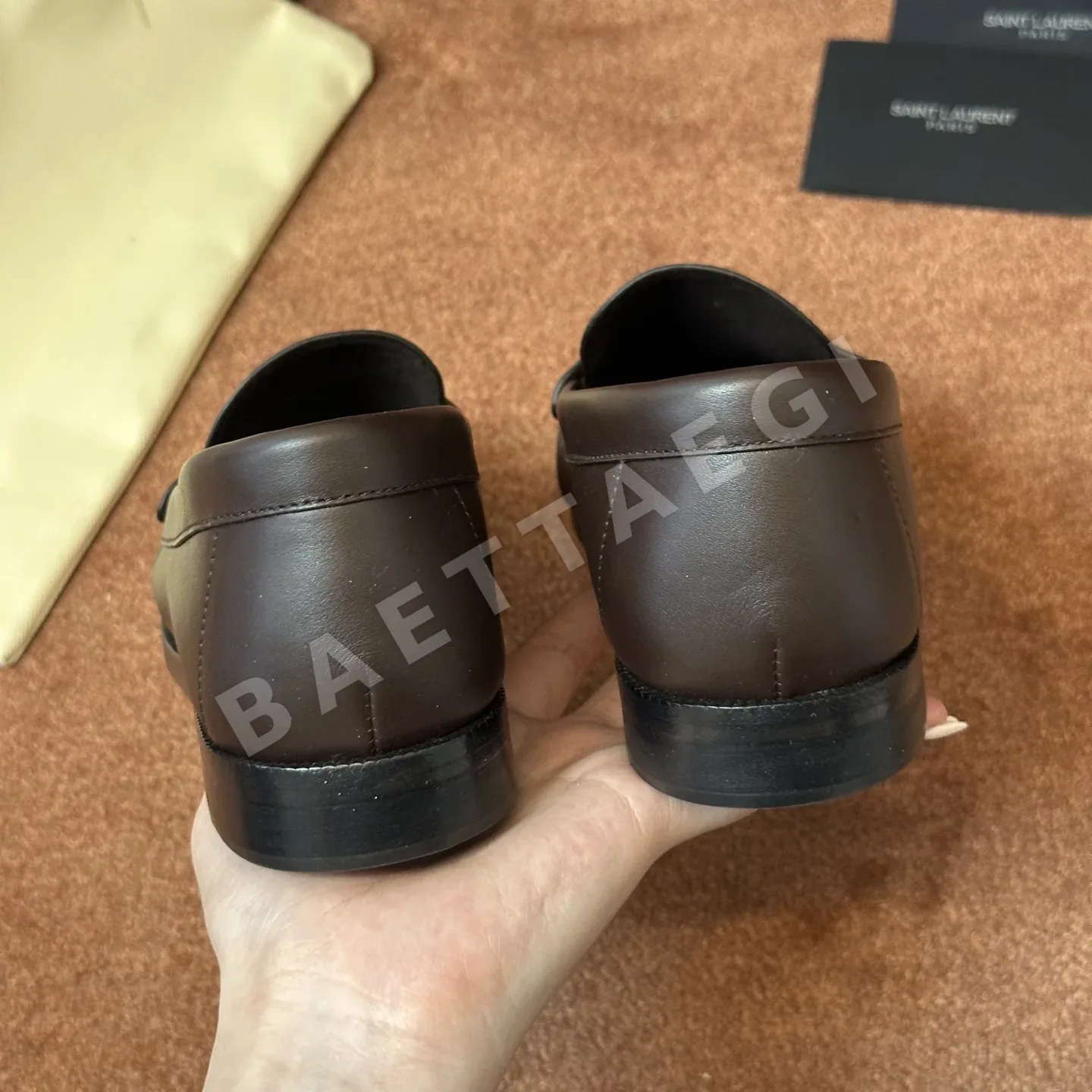 생로랑 YSL 앞코 덮인 뮬 상세 이미지 8