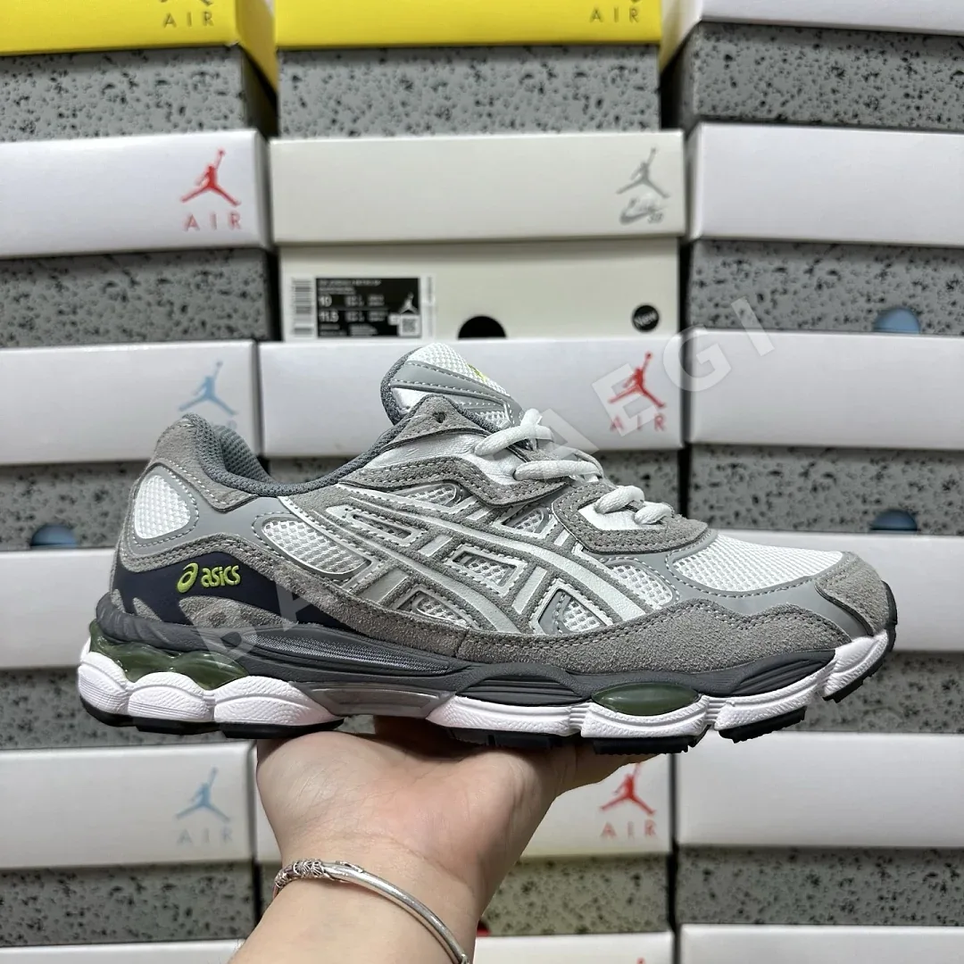 아식스 [M] 젤 NYC 1203A383-109 200508 Asics Gel-NYC White Glacier Grey 상세 이미지 3
