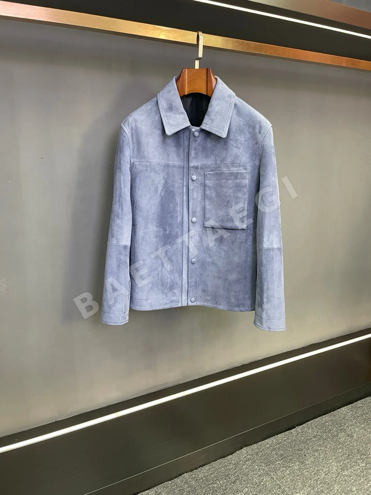 디올 스웨이드 램스킨 남성 자켓 164849