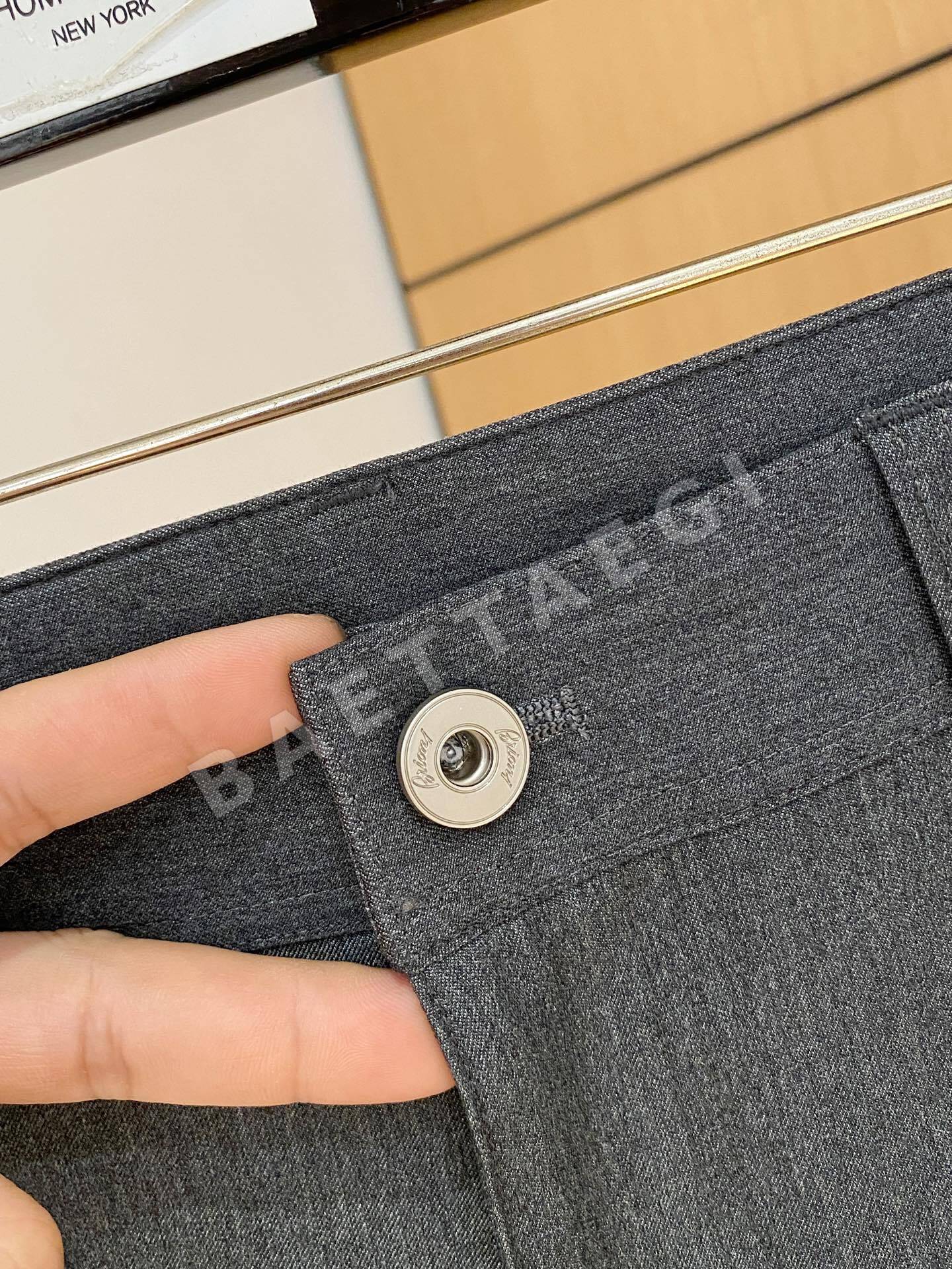 브리오니 남성 린넨 바지 상세 이미지 6