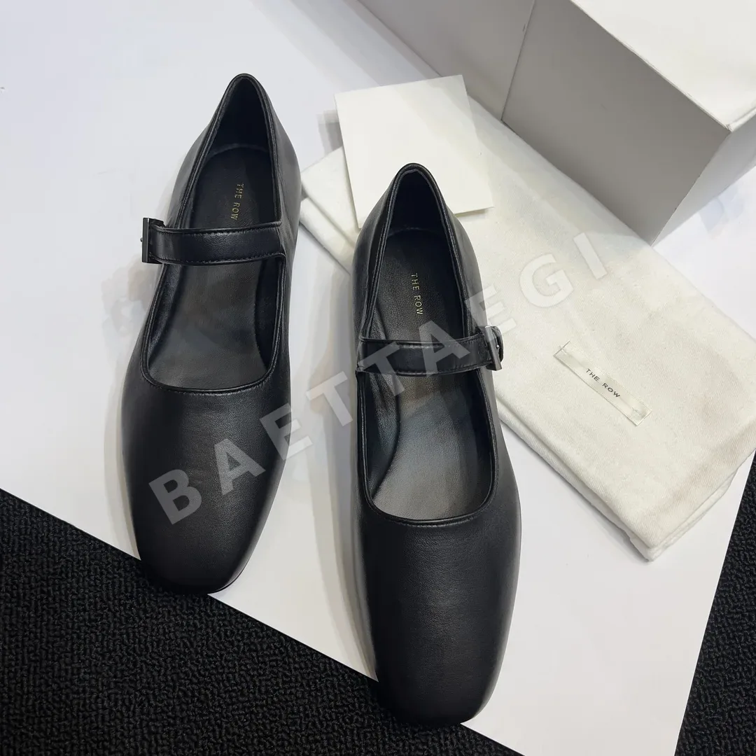 더로우 미니멀 메리제인 슈즈 상세 이미지 3