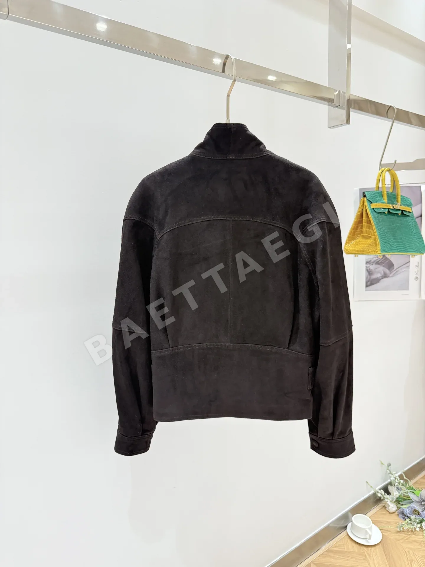 더로우 벨트 스타일 여성 자켓 상세 이미지 8