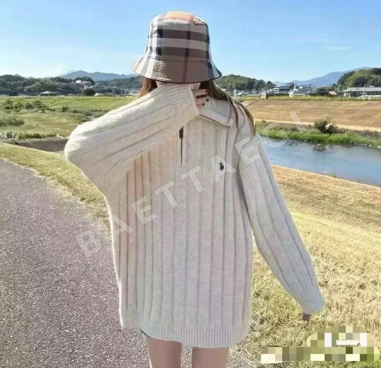 버버리 버킷햇 모자 상세 이미지 3