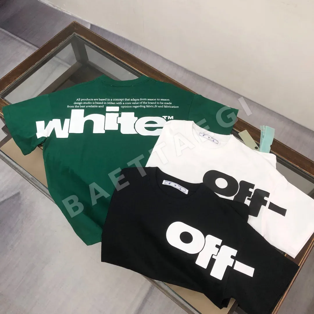 오프화이트 남성 반팔 티셔츠 상세 이미지 3