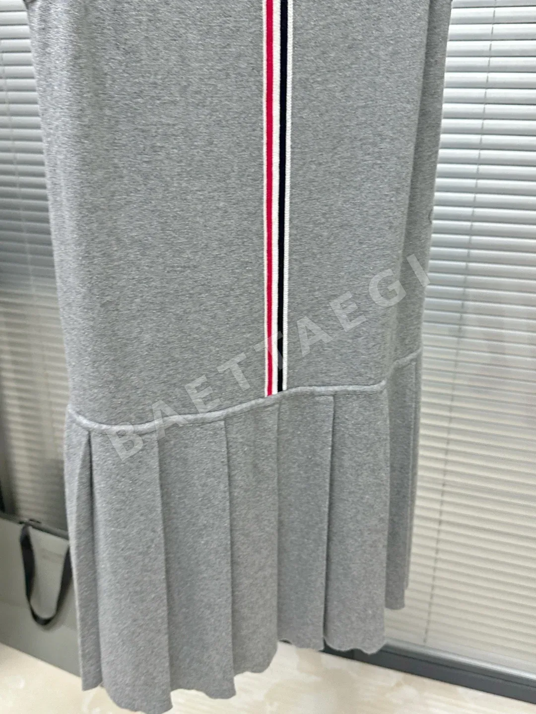 톰브라운 코마 코튼 폴로카라 테니스 원피스 상세 이미지 5