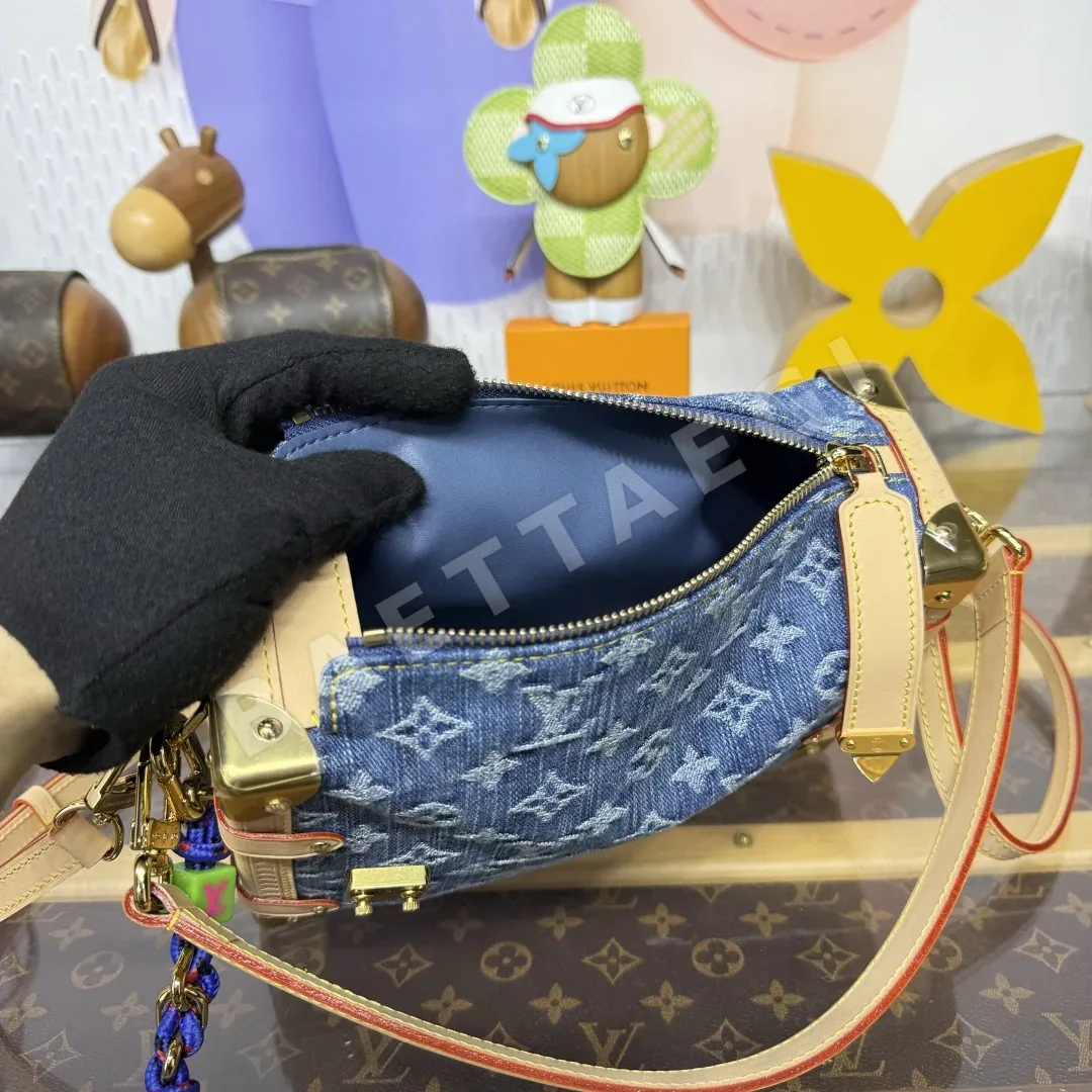 루이비통 버드케이지 미디엄 데님 핸드백 M27450 상세 이미지 9
