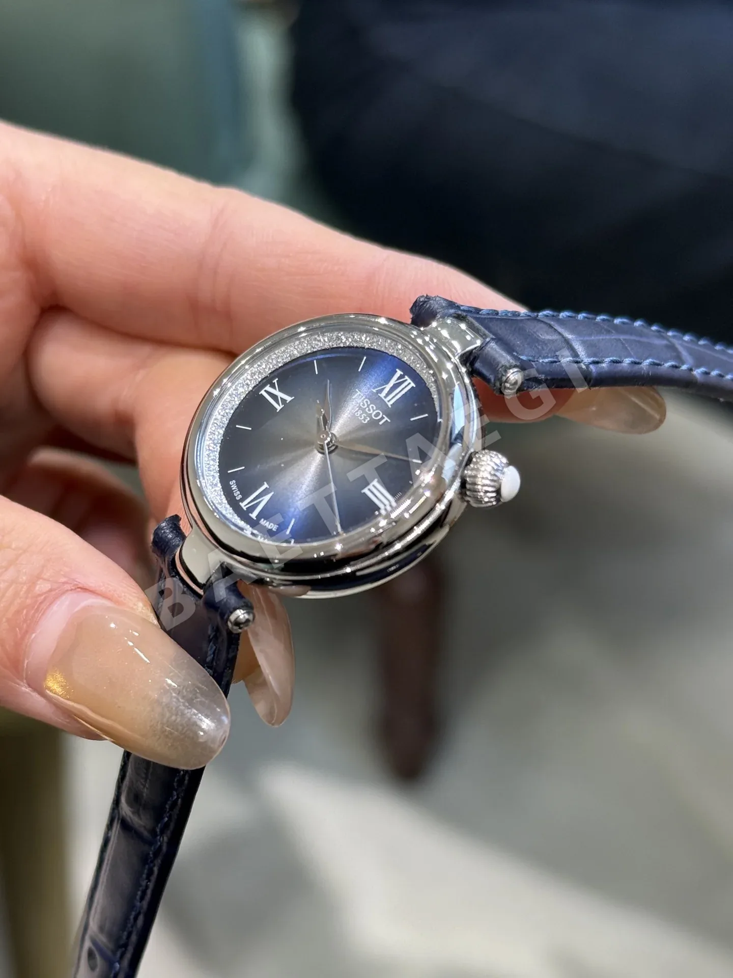 티쏘 T152 316 L 스틸 사파이어 쿼츠 여성 시계 레플리카 45553 Tissot 상세 이미지 5