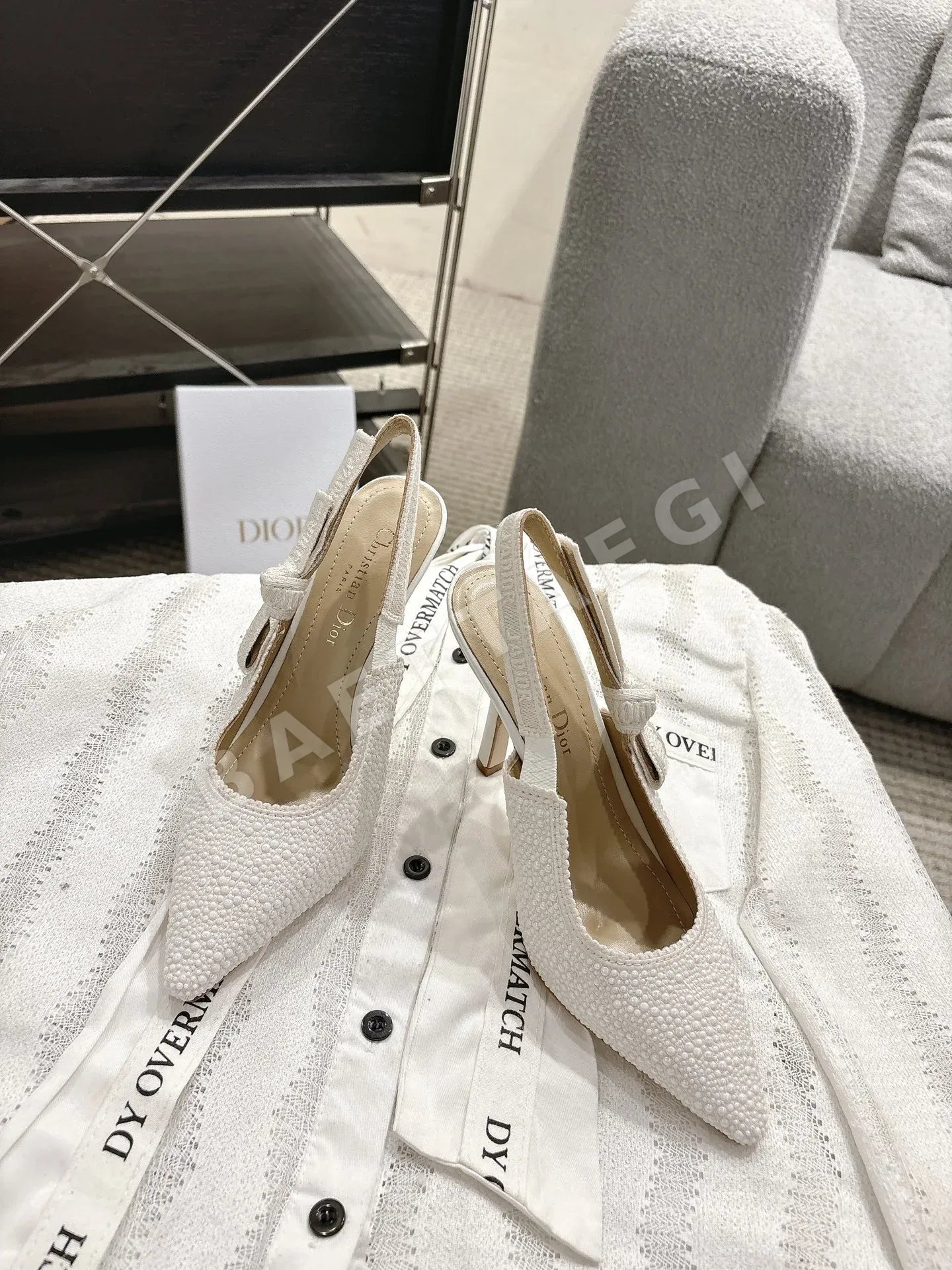 디올 리본 키튼힐 샌들 상세 이미지 2