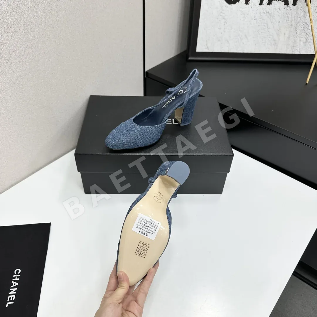 샤넬 클래식 슬링백 샌들 상세 이미지 4