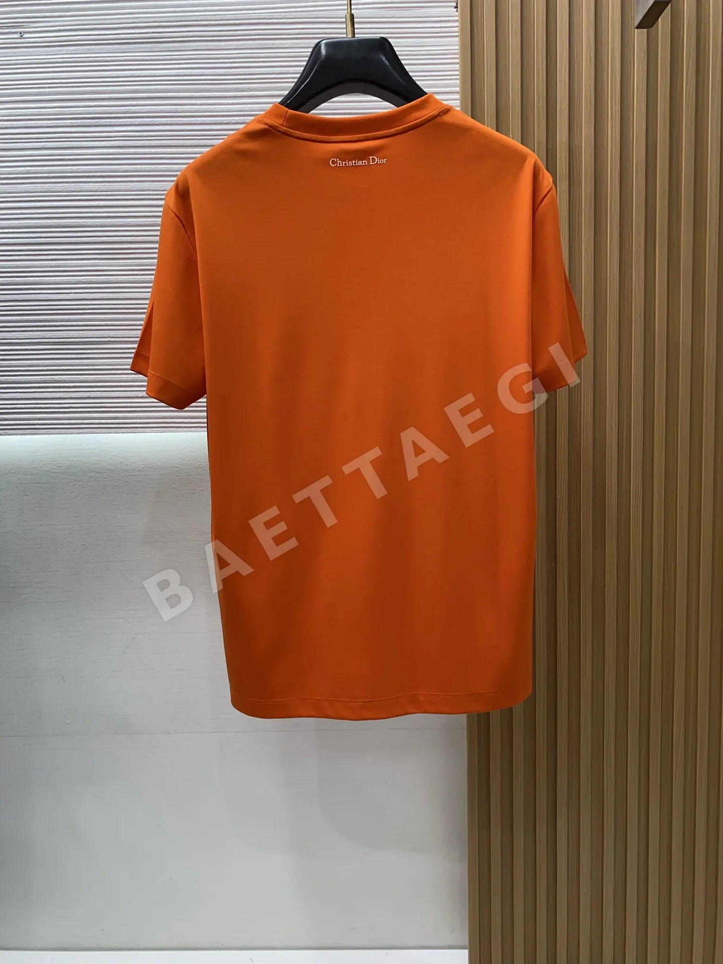 디올 남성 머서라이즈드 코튼 반팔 티셔츠 상세 이미지 9