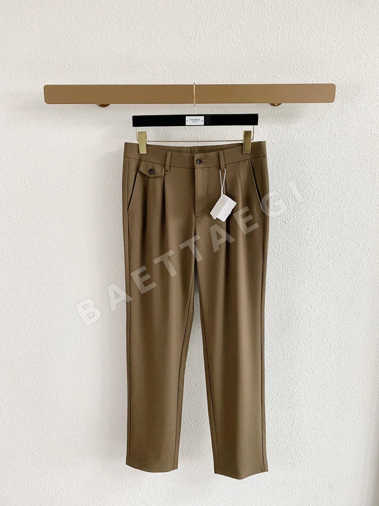 브루넬로쿠치넬리 울 혼방 남성 바지 상세 이미지 1