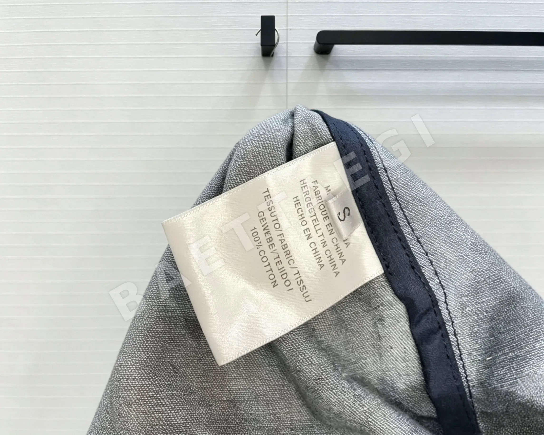 디올 셔츠카라 텐셀 코튼 데님 원피스 상세 이미지 5