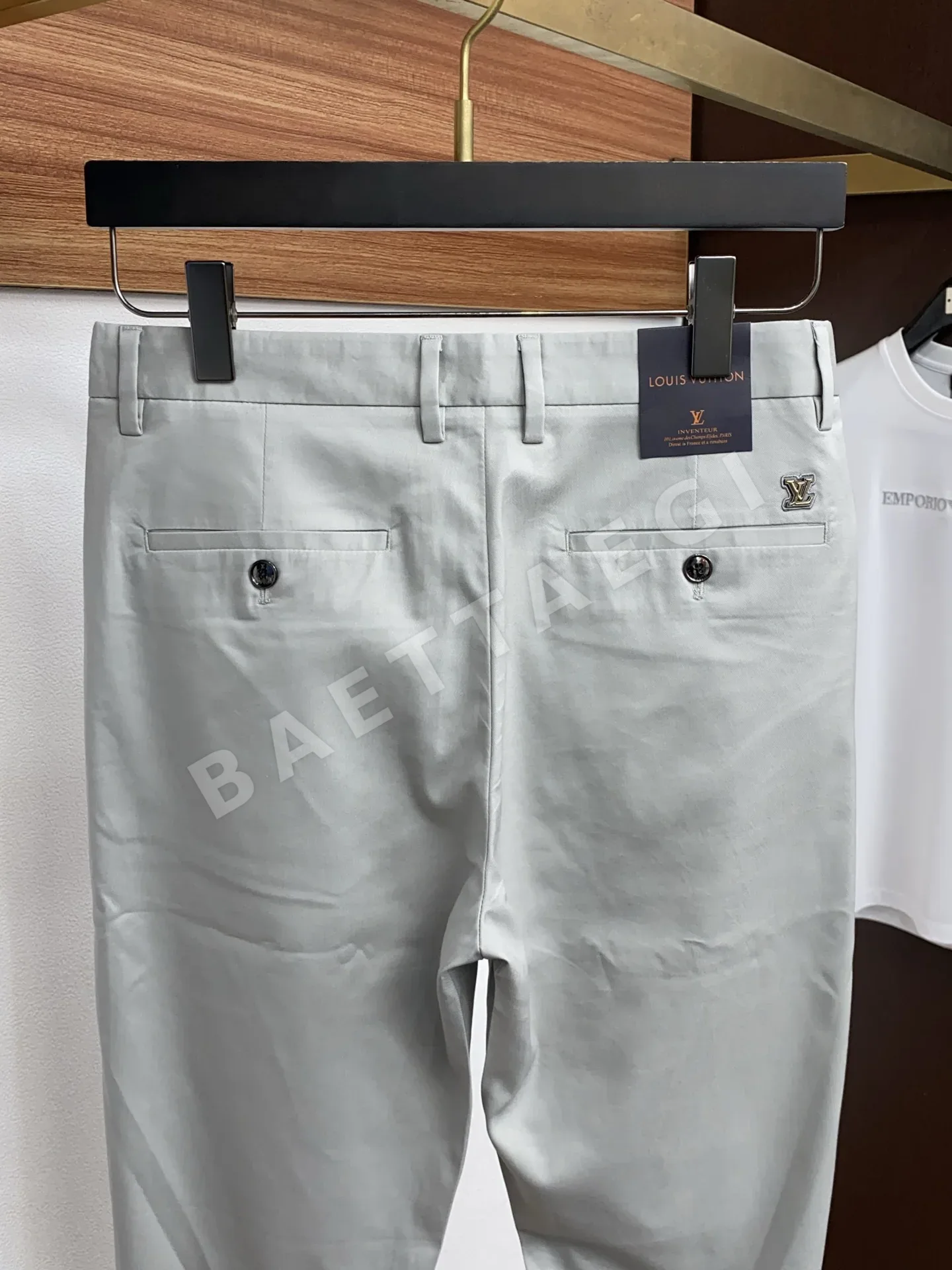 루이비통 워시 데님 남성 바지 상세 이미지 9