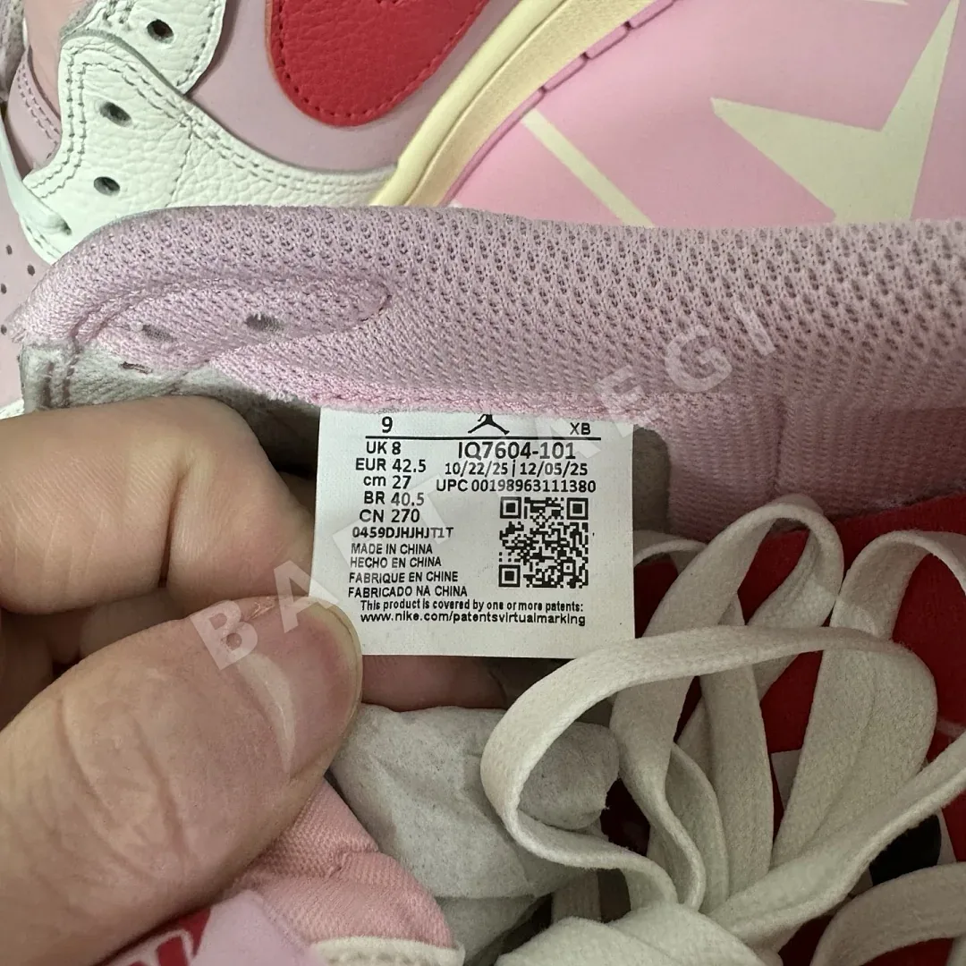 나이키 [LJR] 조던 1 레트로 로우 OG SP IQ7604-101 201252 Nike Jordan 1 Retro Low OG SP 상세 이미지 3
