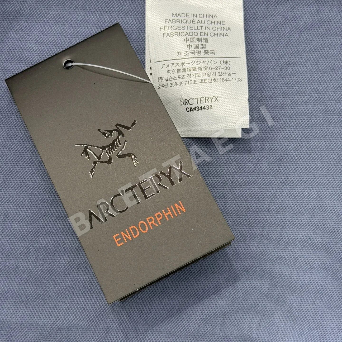 아크테릭스 남성 코튼 크루넥 반팔 티셔츠 상세 이미지 9
