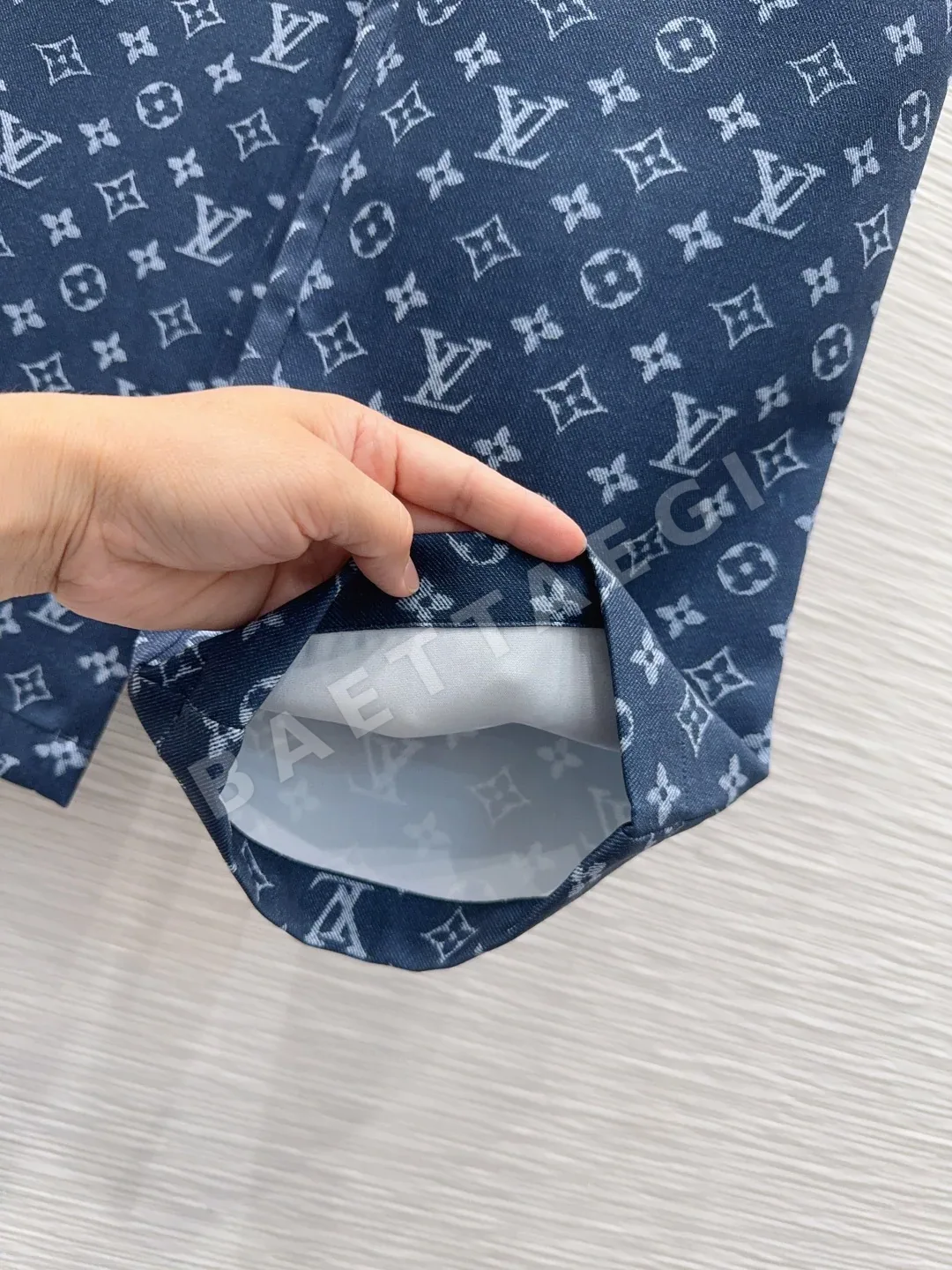 루이비통 여성 복고풍 시크 바지 상세 이미지 5