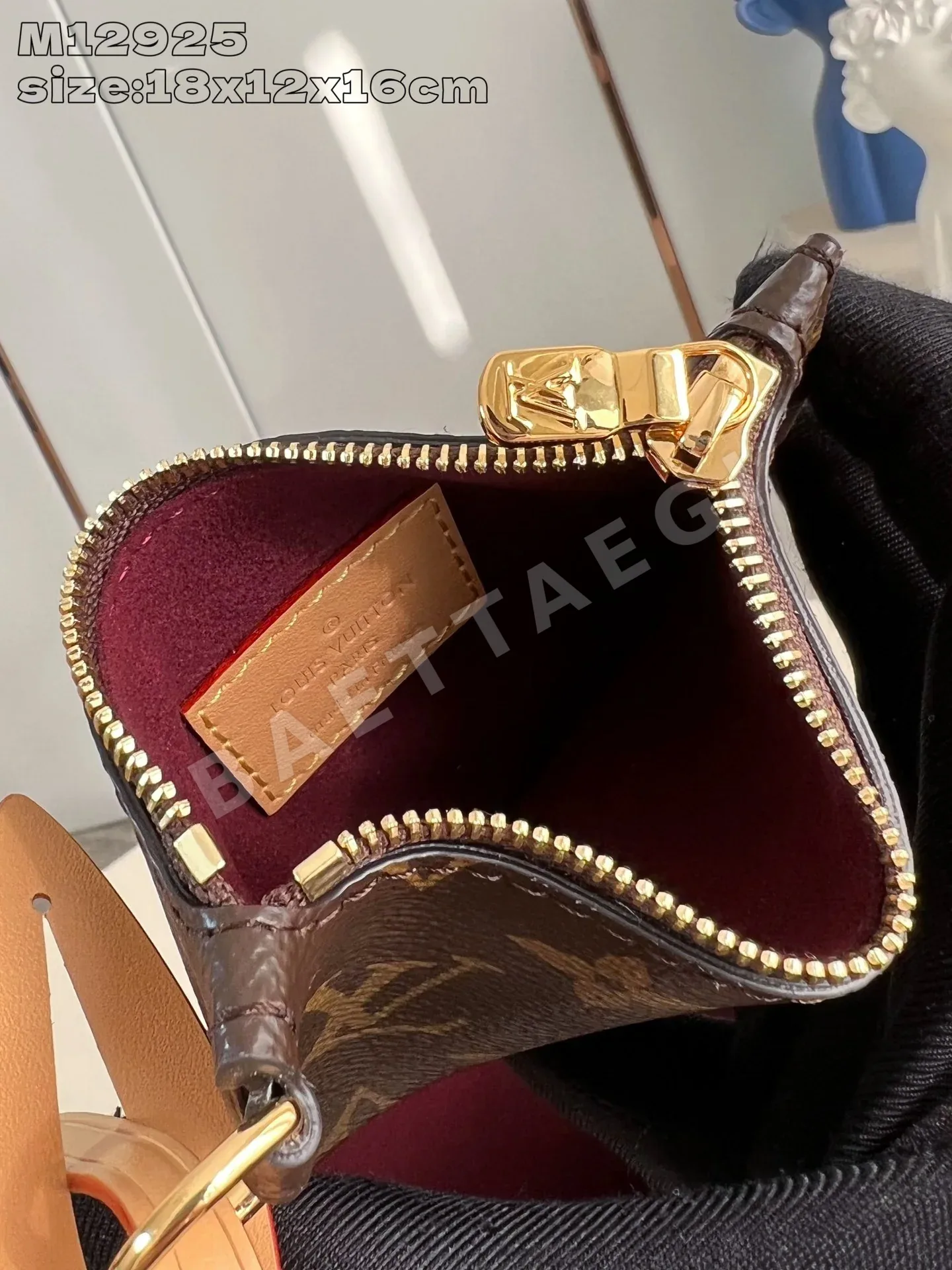 루이비통 모노그램 캔버스 BB 핸드백 M12925 상세 이미지 12
