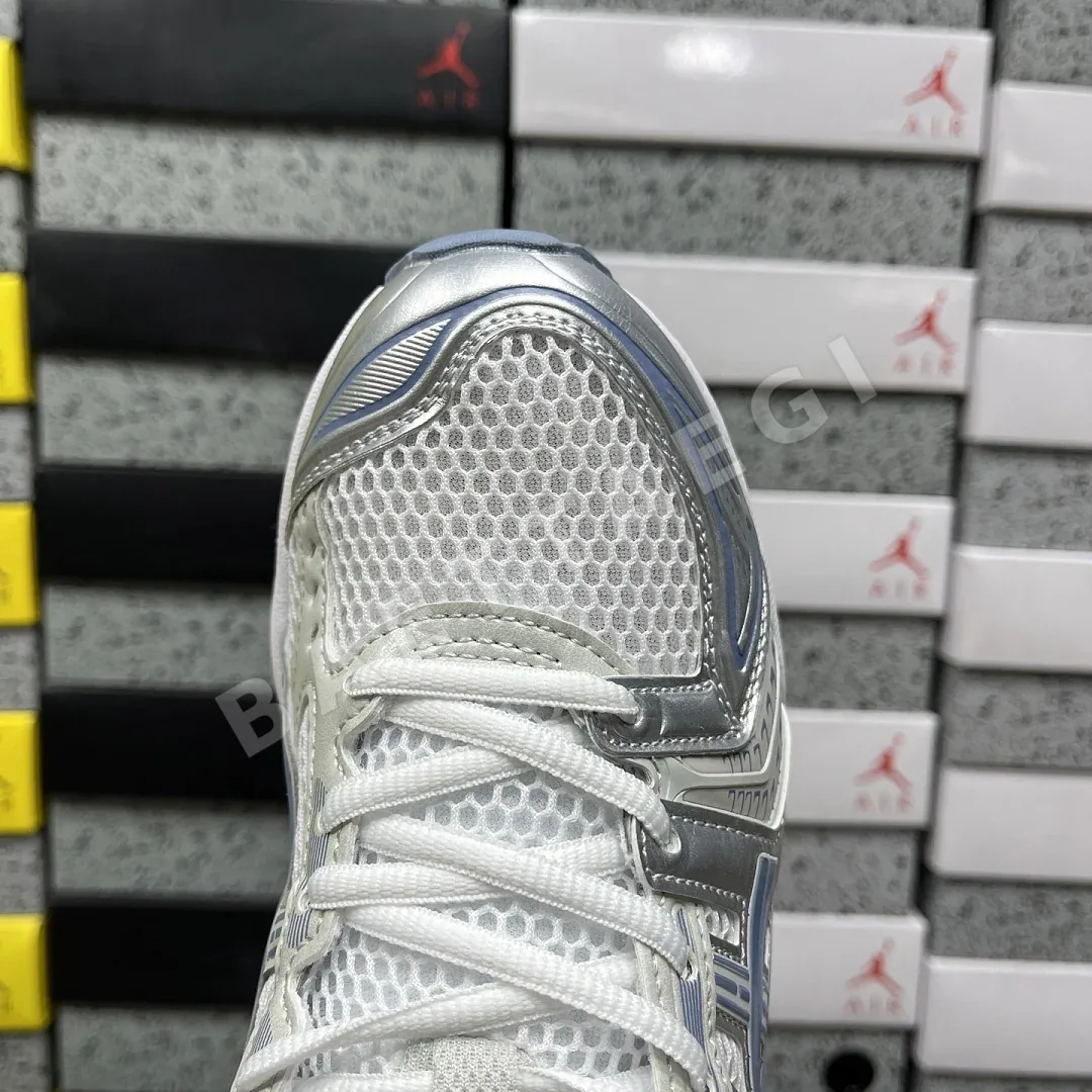 아식스 [LZ] 젤 카야노 14 1203A537-115 200609 Asics Gel-Kayano 14 White Light Navy 상세 이미지 6