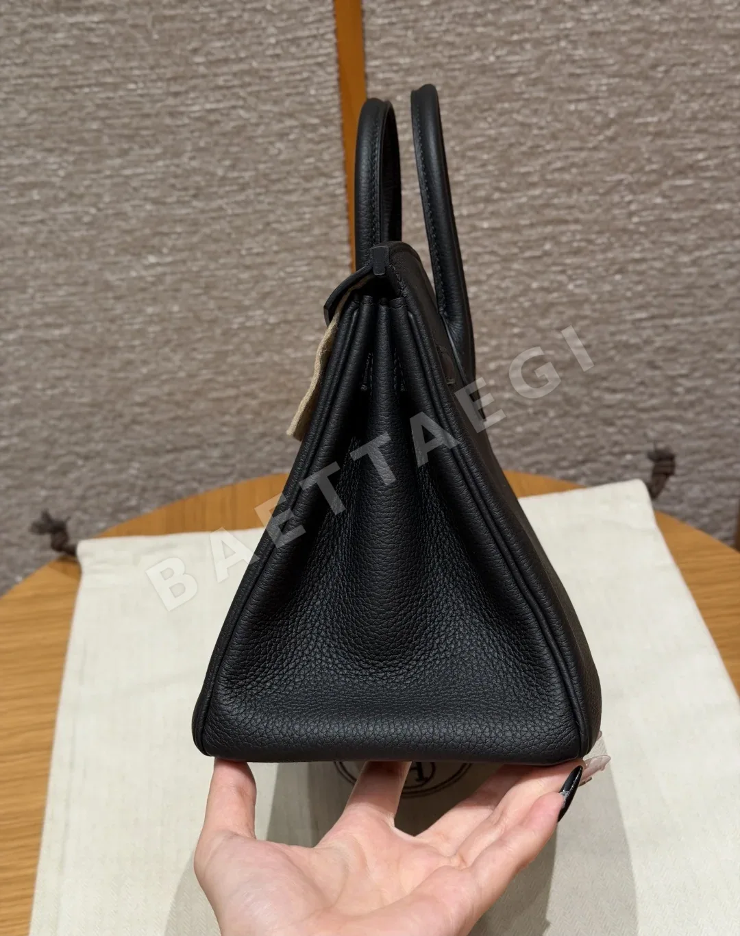 에르메스 버킨 25 토고 가방 상세 이미지 4