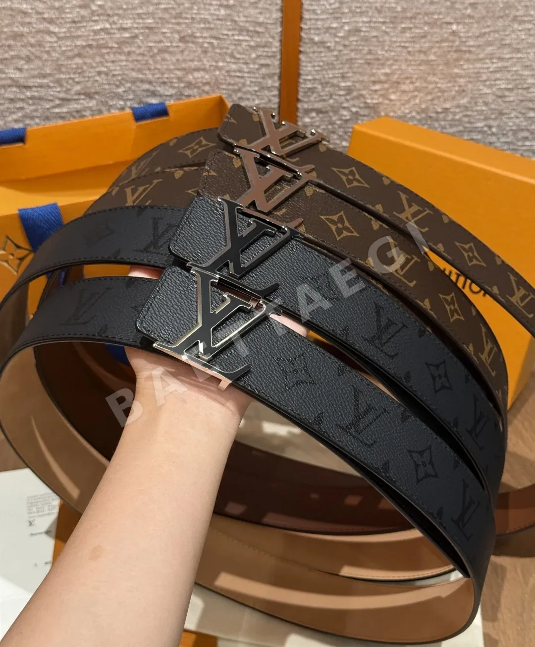 루이비통 이니셜 듀얼 40mm 리버시블 벨트 상세 이미지 1