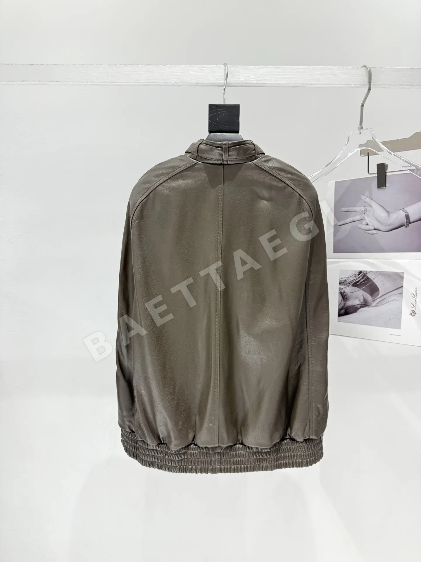 구찌 이탈리아 가죽 여성 자켓 상세 이미지 9